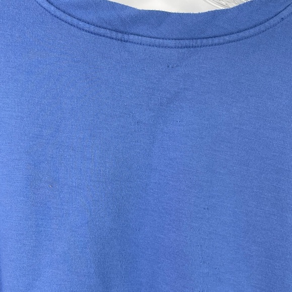 Champion Modal Blue Purple Logo Pullover Sweatshirt Elastic Waist Size XL - Picture 6 of 10